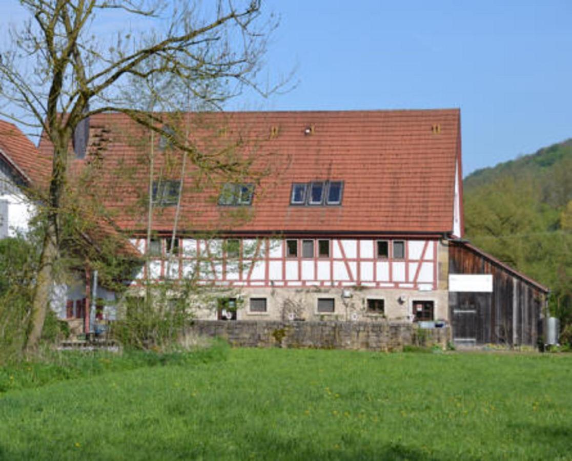 Gasthaus Holdermuehle Creglingen Buitenkant foto