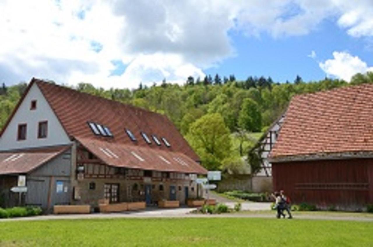 Gasthaus Holdermuehle Creglingen Buitenkant foto