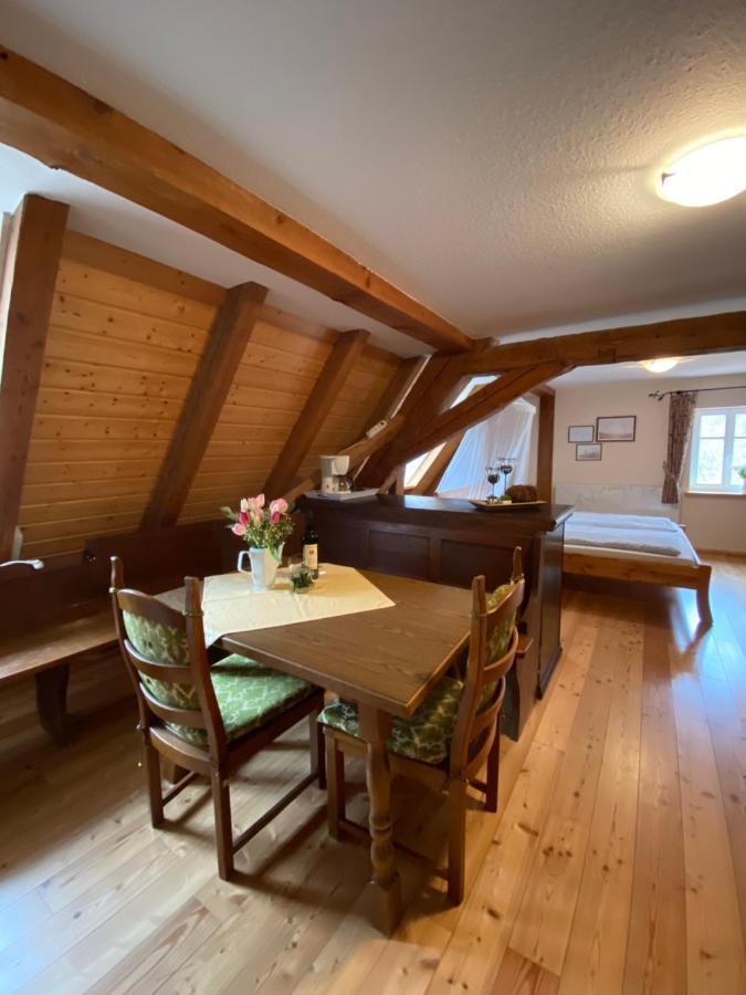 Gasthaus Holdermuehle Creglingen Buitenkant foto